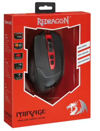 Мышь беспроводная Reddragon Mirage Black