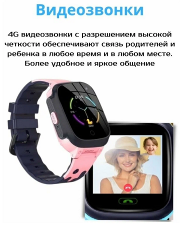 Часы детские Y95H 4G Blue