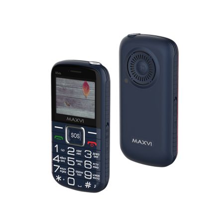 Телефон Maxvi B5ds Blue