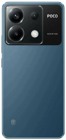 Смартфон Xiaomi Poco X6 5G, 8/256Гб Global, Dual nano SIM, Blue