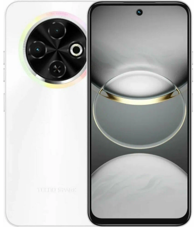 Смартфон Tecno Spark 30c, 4/128Гб, Dual nano SIM, Orbit White