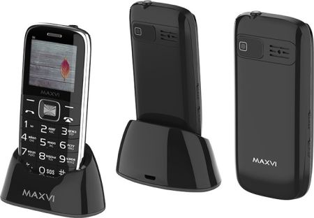Телефон Maxvi B6 Black
