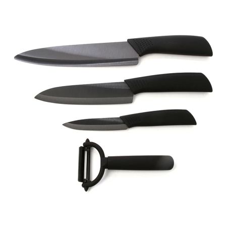 Набор керамических ножей Xiaomi HuoHou 4 in1 (HU0010) Black