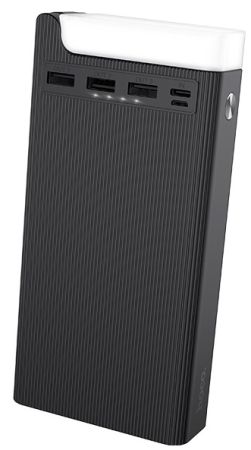 Внешний аккумулятор 30 000мАч Hoco J62 Black