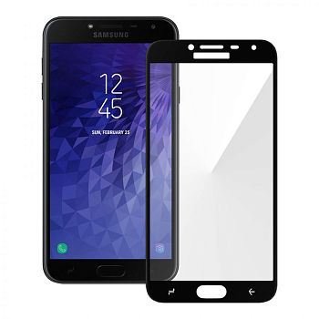 Стекло защитное Samsung J400/ Samsung J4 2018 Черное 3D