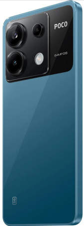 Смартфон Xiaomi Poco X6 5G 12/256Гб Global, Dual nano SIM, Blue