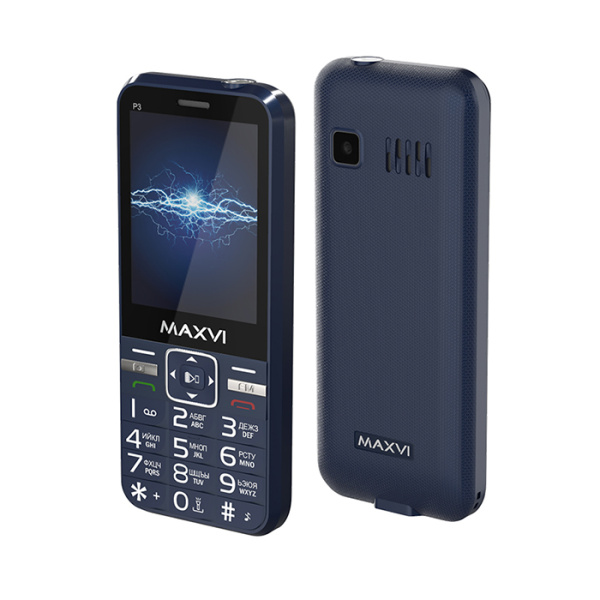 Телефон Maxvi P3 Blue