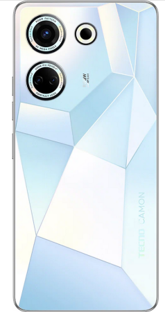Смартфон Tecno Camon 20, 8/256Гб Glacier Glow