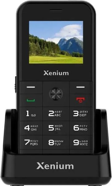 Мобильный телефон Philips Xenium X718, Дисплей 2.31", 1000 мAч Black
