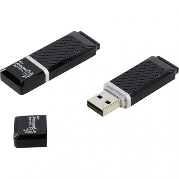  Flesh USB 2.0 - 8Gb Smart Buy Quartz Black