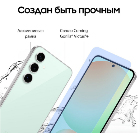 Смартфон Samsung Galaxy S24 FE 8/256Гб, Global, Dual nano Sim Mint