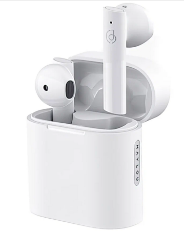 Наушники Bluetooth Haylou Moripods White