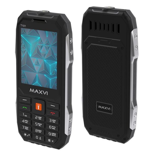 Телефон  Maxvi T101 Black