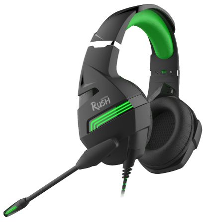  Наушники SmartBuy RUSH DESTROYER Black-Green