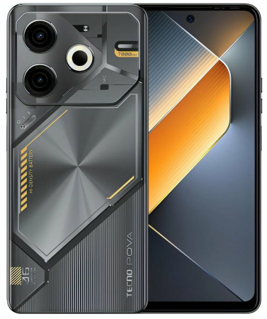 Смартфон Tecno POVA 6 NEO 8/128Гб, Dual nano SIM, Speed Black