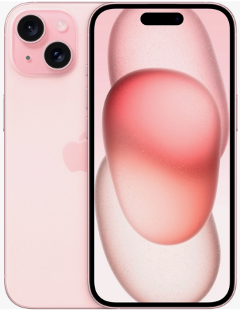 Смартфон Apple IPhone 15, 128Гб розовый
