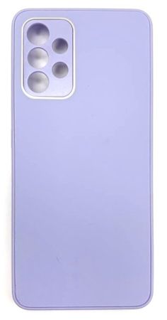 Накладка Samsung A325 /A32 (2021) фиолетовая new силикон закрытая камера