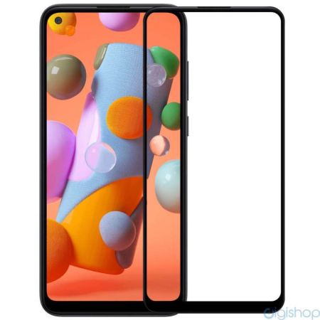 Стекло защитное Samsung A115 Черное 3D