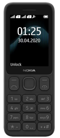 Nokia 125 TA-1253 DS Black