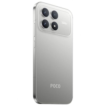 Смартфон Xiaomi Poco F8 Pro 12/256Гб, Global, Dual nano SIM,Titanium Silver