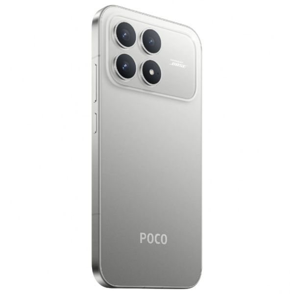 Смартфон Xiaomi Poco F8 Pro 12/256Гб, Global, Dual nano SIM,Titanium Silver
