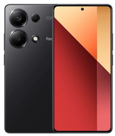 Смартфон Xiaomi Redmi Note 13 pro 4G 12/256Гб Global, Dual nano SIM, Midnight Black