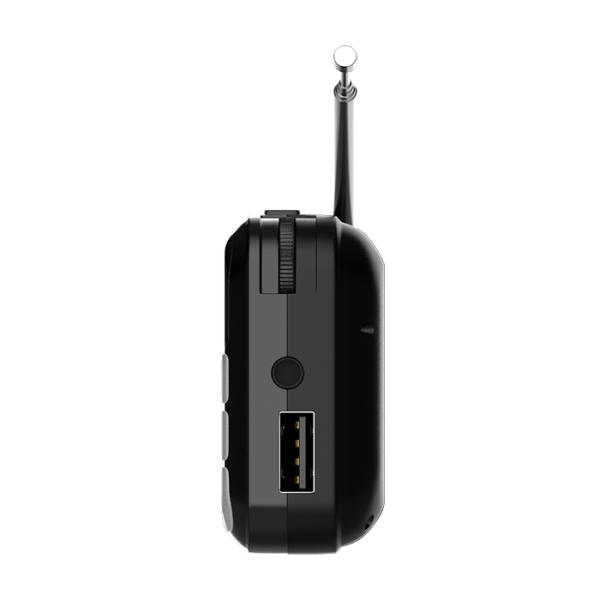 Радио FM-приемник Maxvi PR-02 black