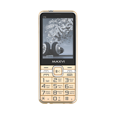 Телефон Maxvi P15 Gold