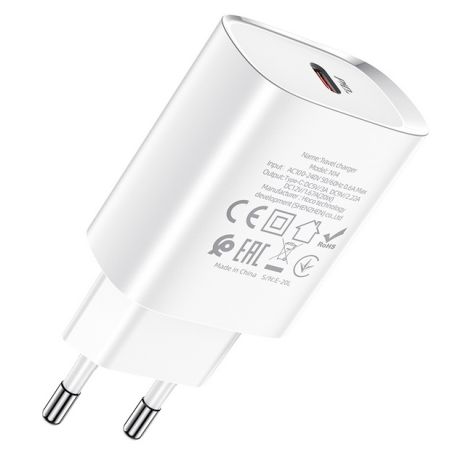 СЗУ блок 20вт 1 Type-C HOCO N14 White