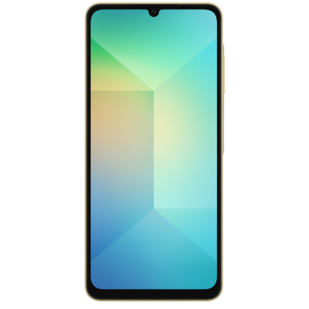 Смартфон Samsung Galaxy A06 4G 4/64Gb, Dual nano sim, золотой