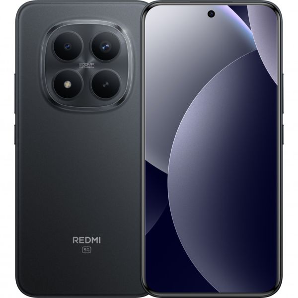 Смартфон Xiaomi Redmi Note 15 pro Plus 5G 8/256Гб Global, Dual nano SIM Black/Черный
