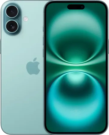Смартфон Apple iPhone 16 128 ГБ Зеленый/Teal