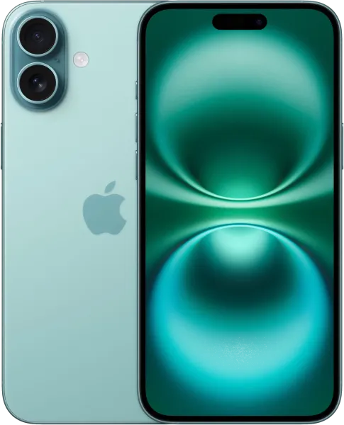 Смартфон Apple iPhone 16 512 ГБ Зеленый/Teal