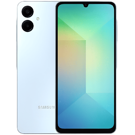 Смартфон Samsung Galaxy A06 4G 4/64Gb, Dual nano sim, Light Blue