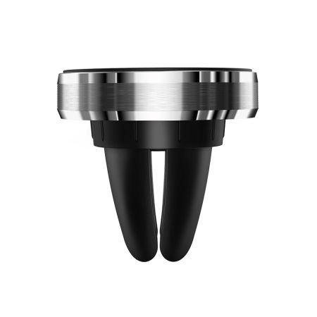 Автодержатель на воздуховод BOROFONE BH8 на магните Silver