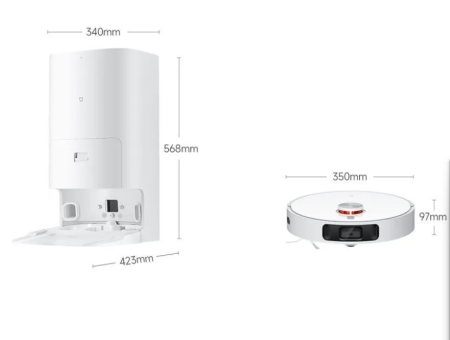 Робот-пылесос Xiaomi Mijia Omni Robot B101CN, со станцией самоочистки