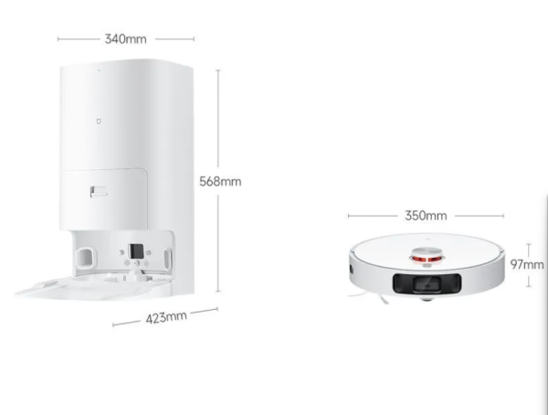 Робот-пылесос Xiaomi Mijia Omni Robot B101CN, со станцией самоочистки
