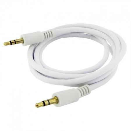 Кабель 3,5 Jack - 3,5 Jack Walker WCA-082 White
