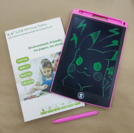 Планшет графический для заметок и рисования LCD Writing Tablet 8.5 Pink