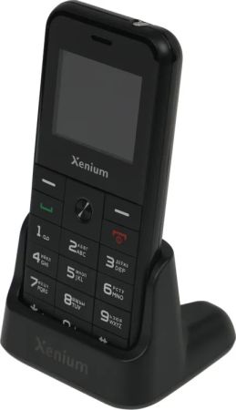 Мобильный телефон Philips Xenium X718, Дисплей 2.31", 1000 мAч Black