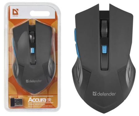 Мышь беспроводная DEFENDER Accura MM-275 Black- blue