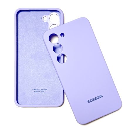 Накладка Samsung S23 лаванда Silicone case