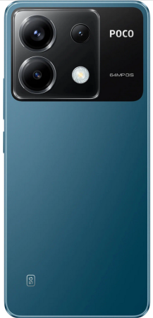 Смартфон Xiaomi Poco X6 5G 12/256Гб Global, Dual nano SIM, Blue