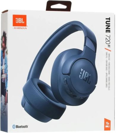 Наушники Bluetooth JBL Tune 720 синий