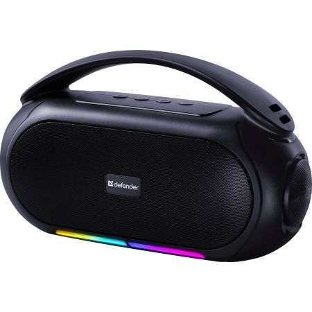 Колонка DEFENDER BEATBOX 12 FM, MP3,microSD,USB,AUX мощность 12Вт, Black