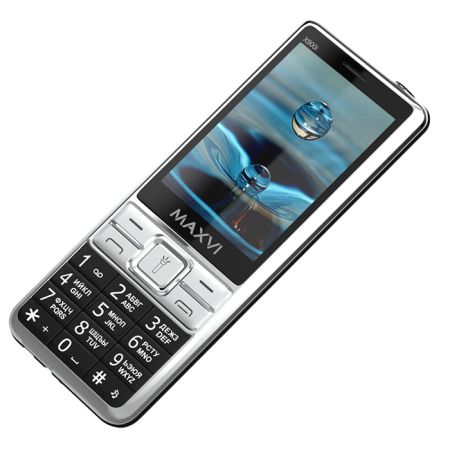 Мобильный телефон MAXVI X900i, 2.8”, 2 sim-карты, 1800 mAh Черный