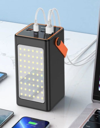 Внешний аккумулятор 90 000мАч HOCO J107, 22.5W Black
