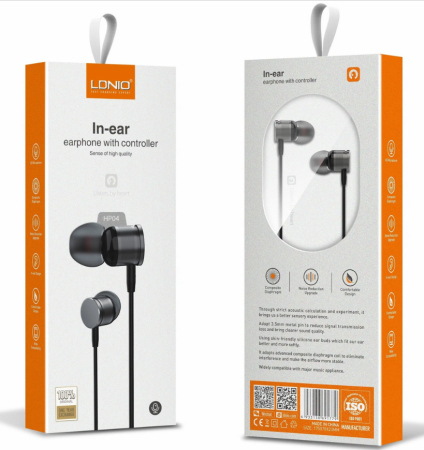 Наушники LDNIO HP04 Black