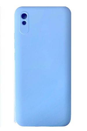 Накладка Xiaomi Redmi 9a фиолетовый с микрофиброй