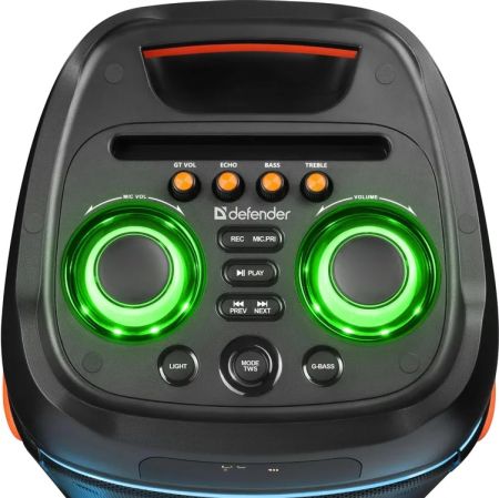 Акустическая система DEFENDER BOOMBER 20, 20Вт, Bluetooth, MP3, FM-радио черная